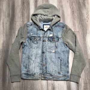 NEW WITH TAGS Hollister Mens L Jean Hoodie